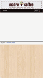 Mobile Screenshot of madrecoffee.com